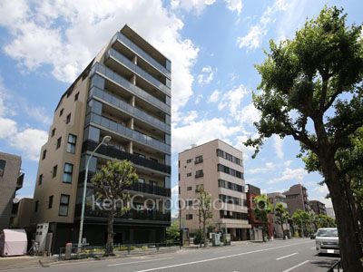 ディアスタ早稲田諏訪通りの写真 外観ひき