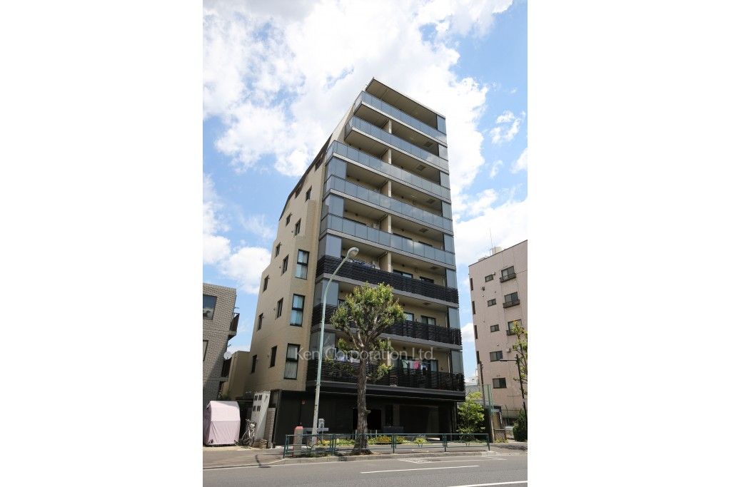 ディアスタ早稲田諏訪通りの写真 外観ひき