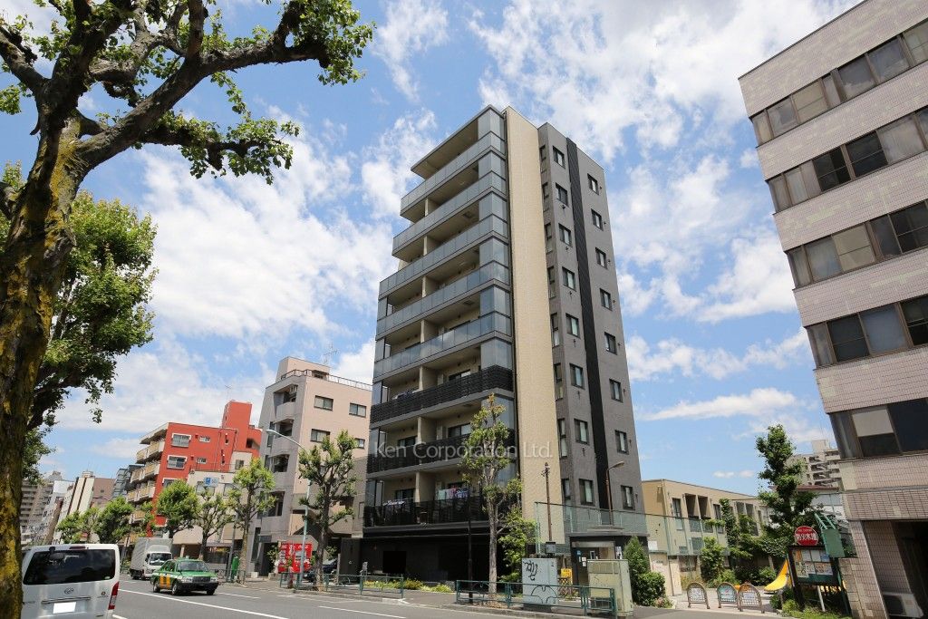 ディアスタ早稲田諏訪通りの写真 外観ひき