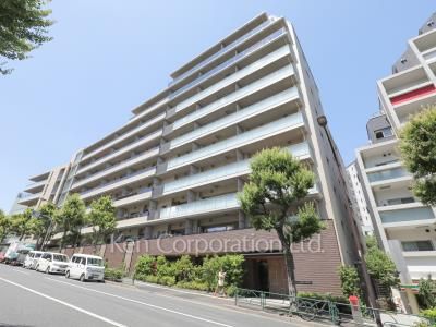 Brillia早稲田諏訪通りの写真 外観ひき