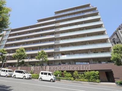 Brillia早稲田諏訪通りの写真 外観ひき