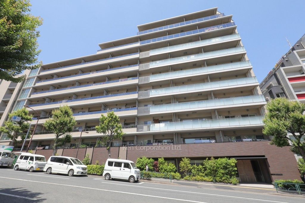 Brillia早稲田諏訪通りの写真 外観ひき