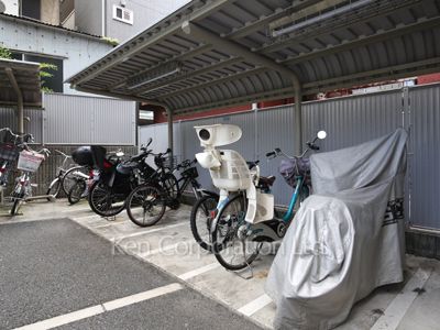 高田馬場デュープレックスⅡの写真 バイク置き場