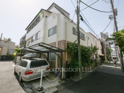 西麻布3丁目マンションの写真 外観ひき