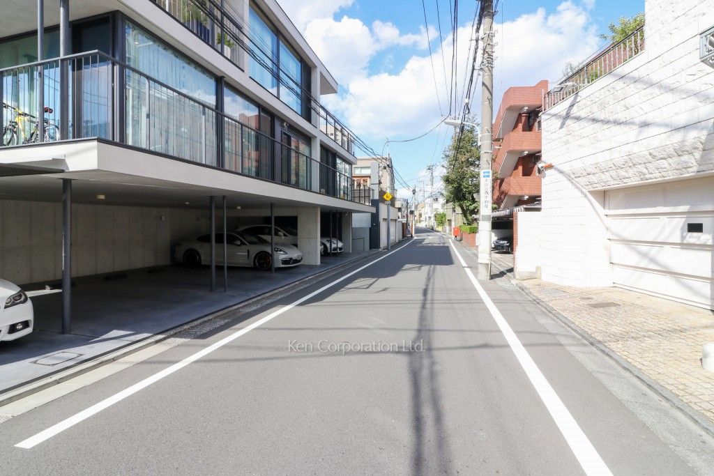  前面道路