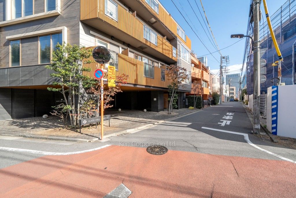 ゲートヒル東京の写真 前面道路