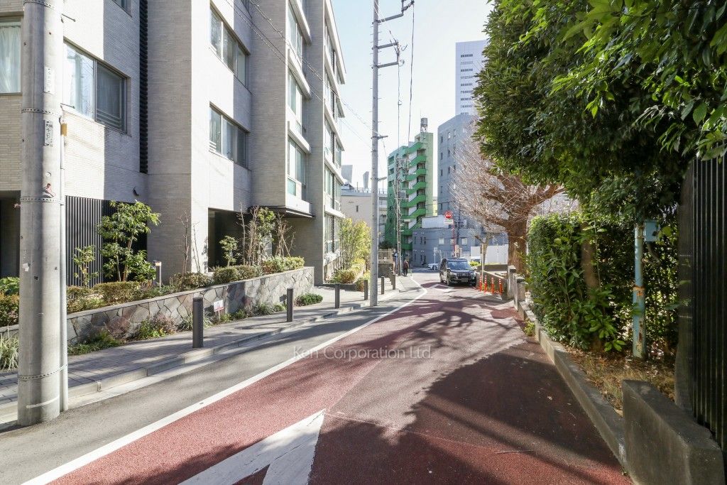 ローレルアイ目黒大橋の写真 前面道路