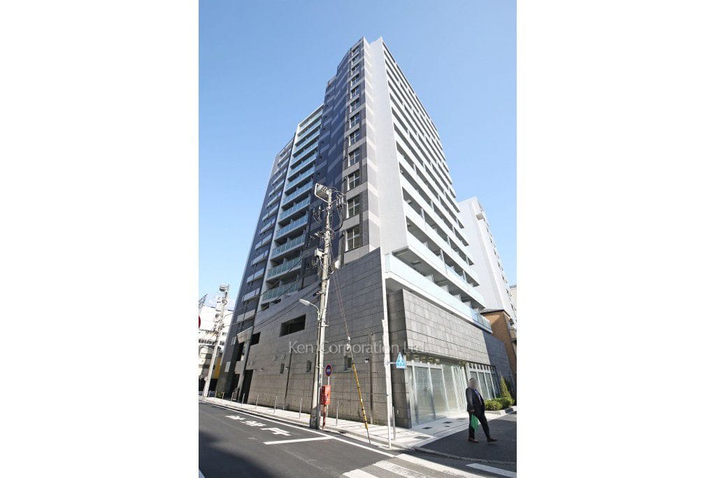 パークキューブ大井町レジデンスの写真 外観ひき
