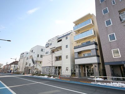 クイーンパレス品川大井の写真 外観ひき