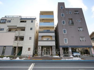 クイーンパレス品川大井の写真 外観ひき