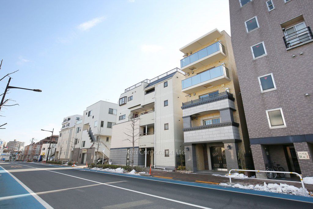 クイーンパレス品川大井の写真 外観ひき