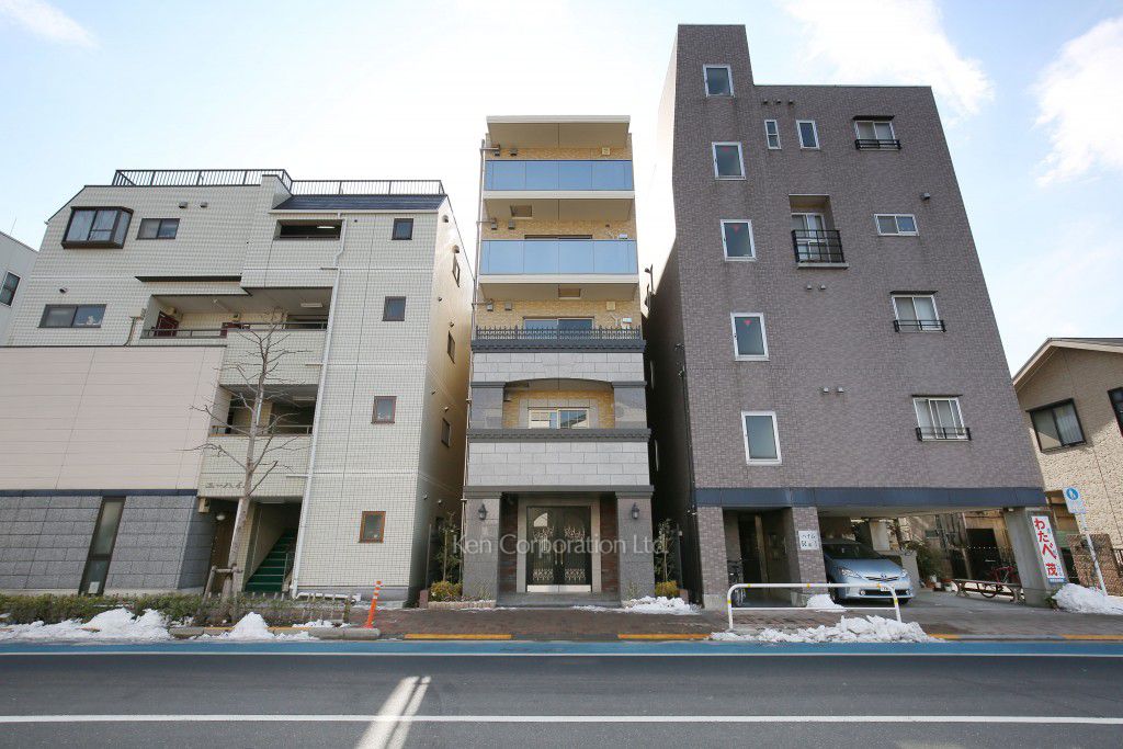 クイーンパレス品川大井の写真 外観ひき
