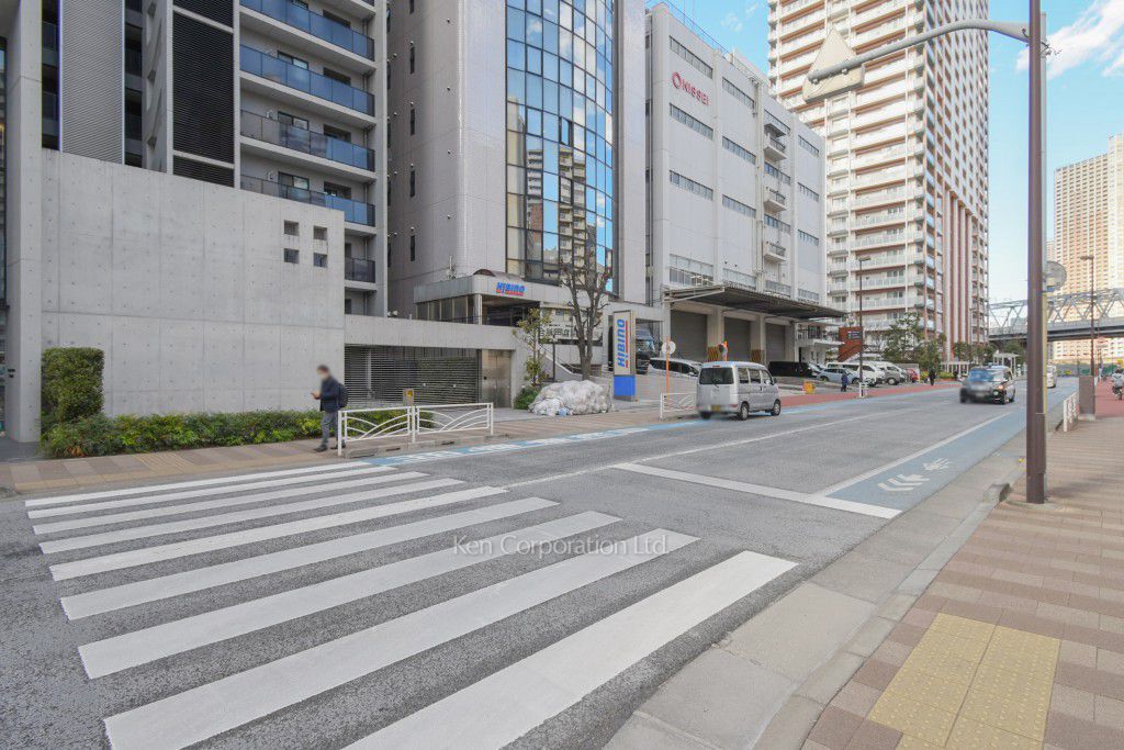 ハーバーテラス品川の写真 前面道路