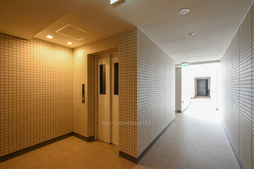 クレヴィア碑文谷1丁目の写真 共用廊下