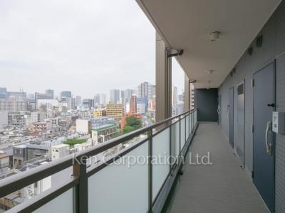 クレヴィアリグゼ北品川の写真 共用廊下