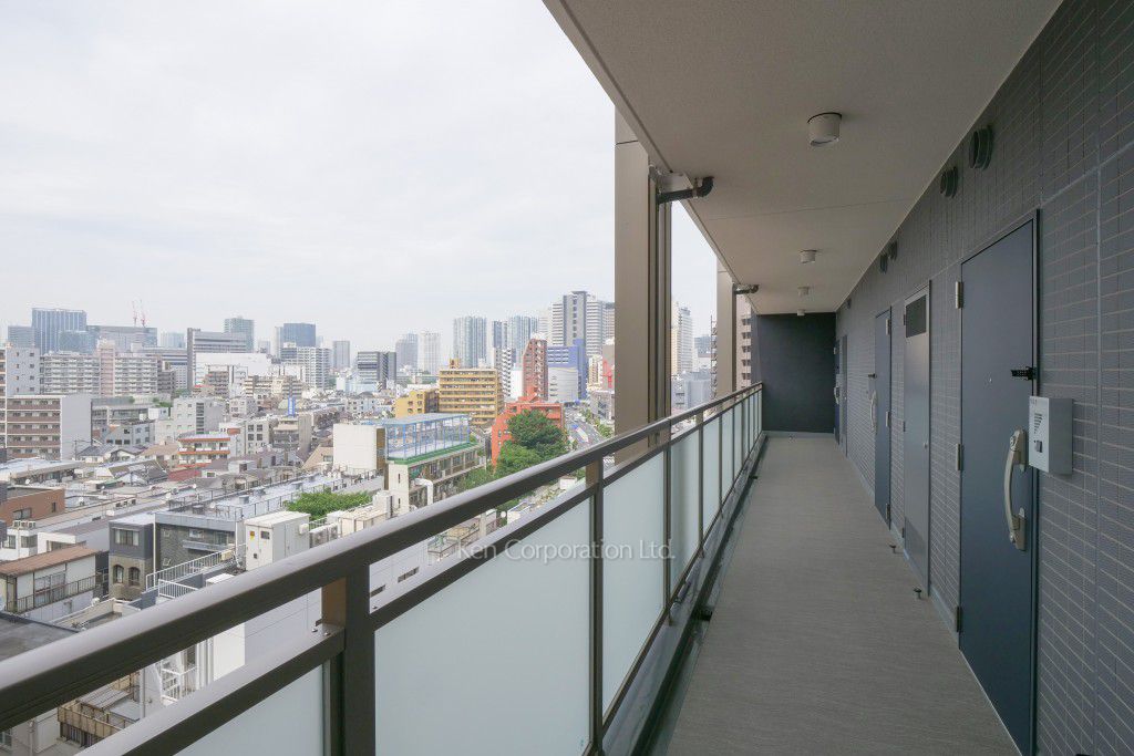 クレヴィアリグゼ北品川の写真 共用廊下