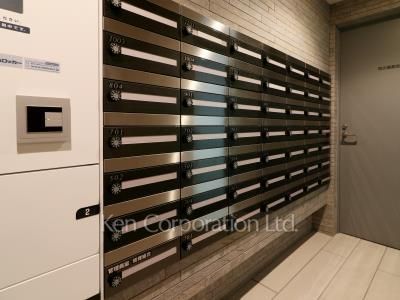 プレシス八丁堀リバーフロントの写真 郵便受け