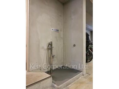 プレシス八丁堀リバーフロントの写真 ペット足洗い場