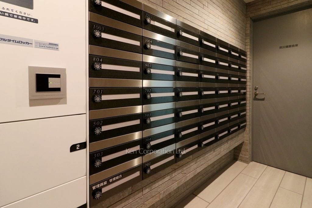 プレシス八丁堀リバーフロントの写真 郵便受け