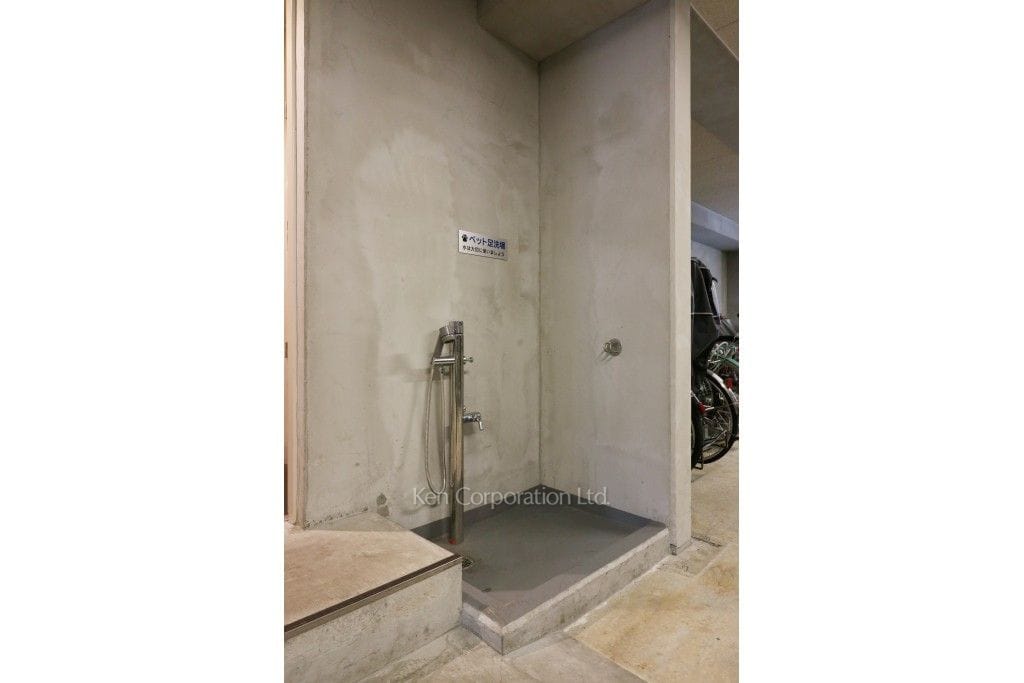プレシス八丁堀リバーフロントの写真 ペット足洗い場
