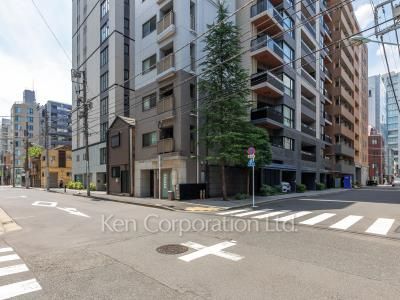 プラウド日本橋人形町パサージュの写真 前面道路