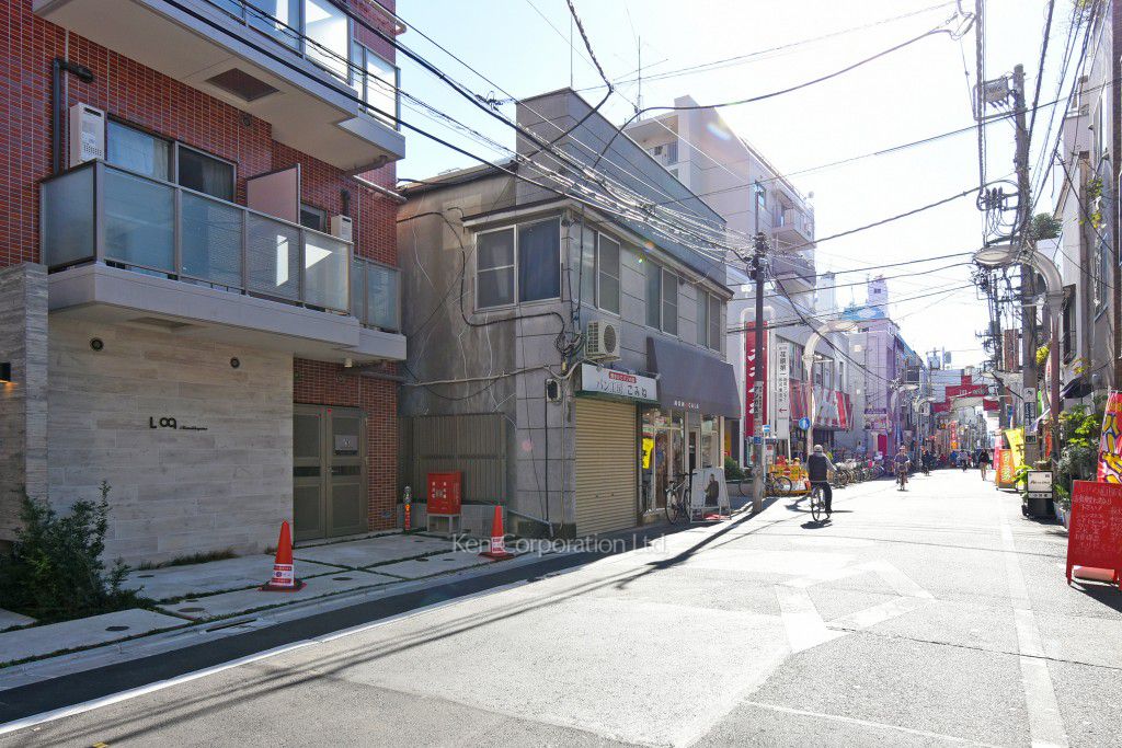 Log武蔵小山の写真 前面道路