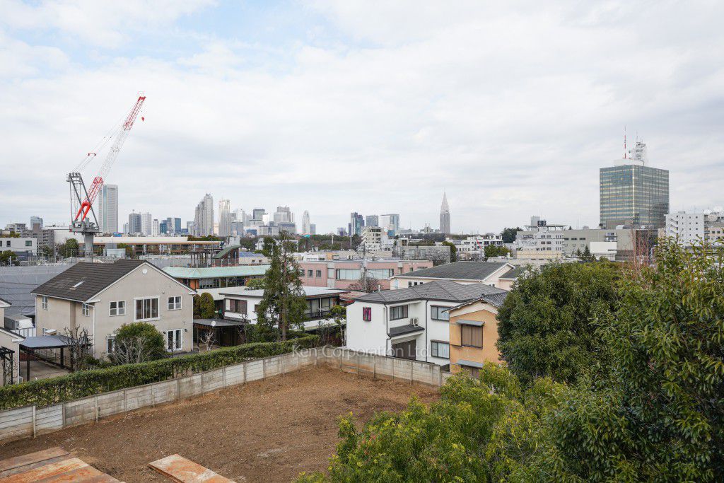 松濤Iハウスの写真 屋上からの眺望