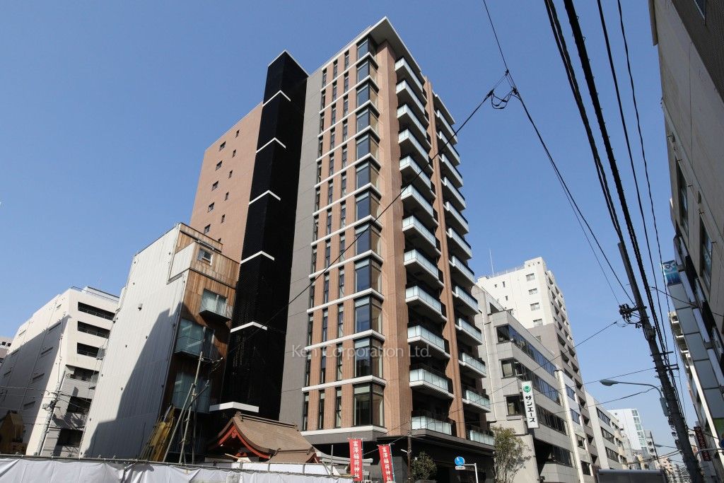 プラウド日本橋富沢町の写真 外観ひき