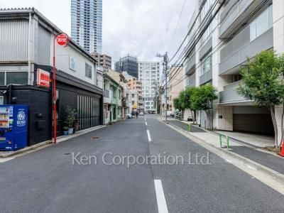 アトラス白金高輪の写真 前面道路