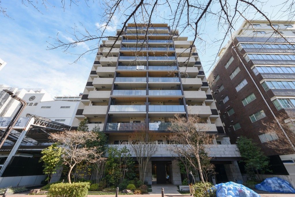 プラウド銀座東レジデンスの写真 外観ひき