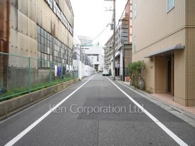 ベイコート東品川の写真 前面道路