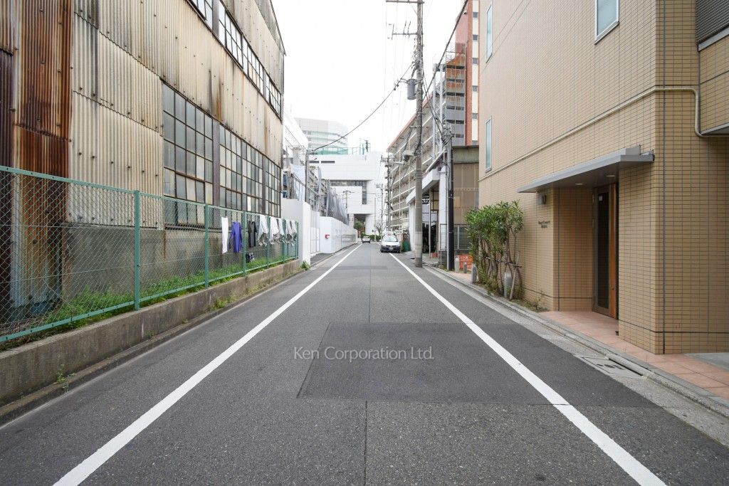 ベイコート東品川の写真 前面道路