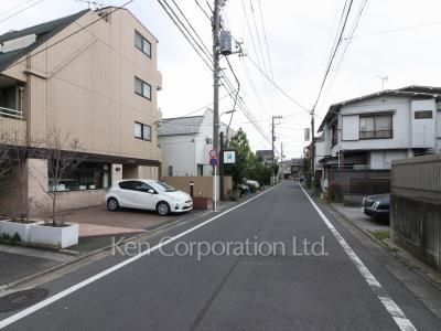 パレ洗足の写真 前面道路