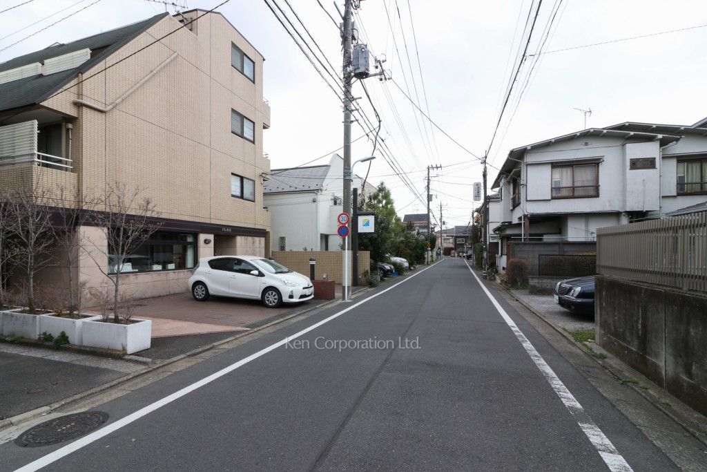 パレ洗足の写真 前面道路