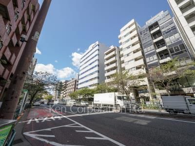 グランディール広尾の写真 前面道路