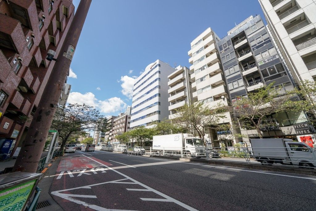 グランディール広尾の写真 前面道路