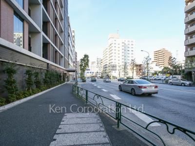 シティハウス中目黒テラスの写真 前面道路