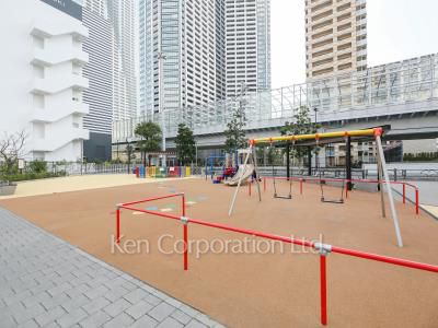勝どきザ・リバーフロントの写真 勝どき五丁目親水公園