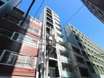 クレストコート八丁堀の写真 外観ひき