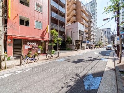 カーサスプレンディッド麻布十番の写真 前面道路