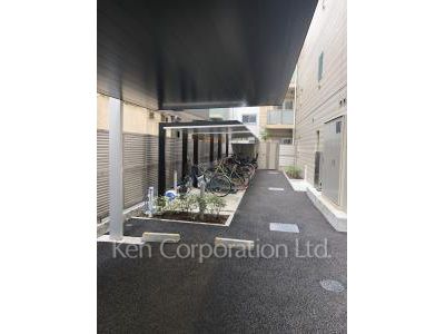 アンソレイエ飯田橋の写真 駐輪場