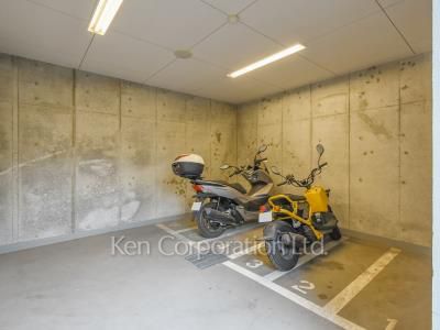 カスタリア戸越駅前の写真 バイク置き場