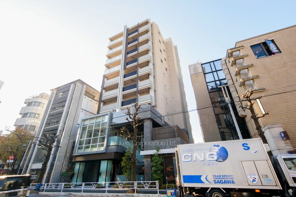 ENetial代官山の写真 外観ひき