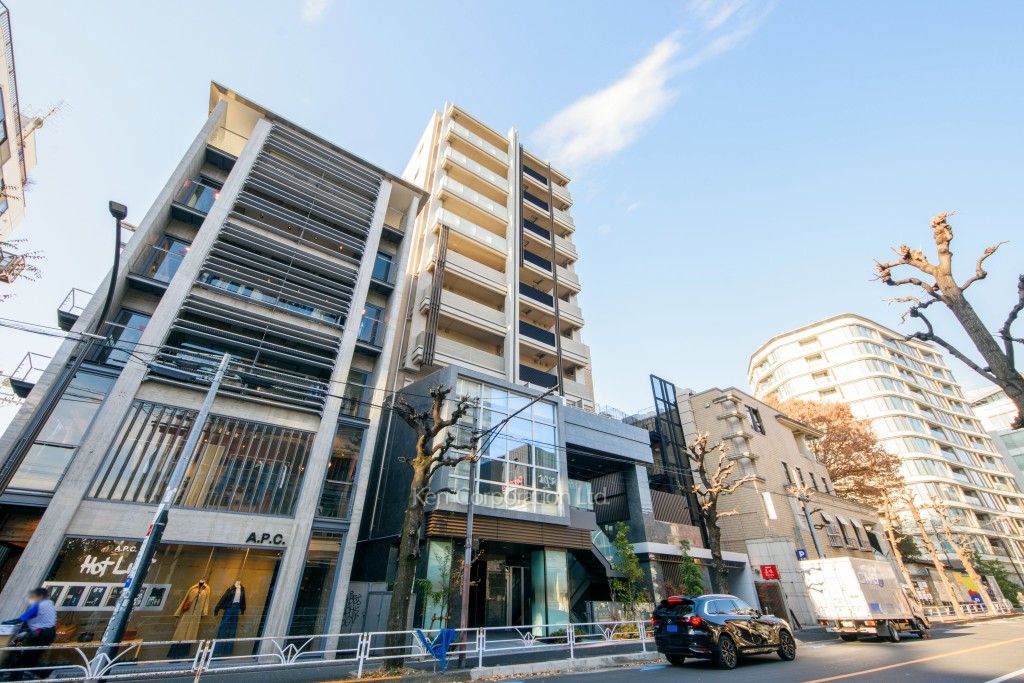 ENetial代官山の写真 外観ひき