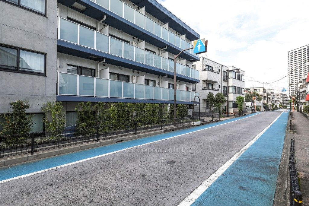 NTPRレジデンス大井町の写真 前面道路