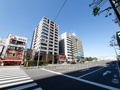 リビオレゾン月島ステーションプレミアの写真 前面道路