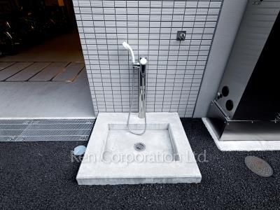 リビオレゾン月島ステーションプレミアの写真 ペット足洗い場