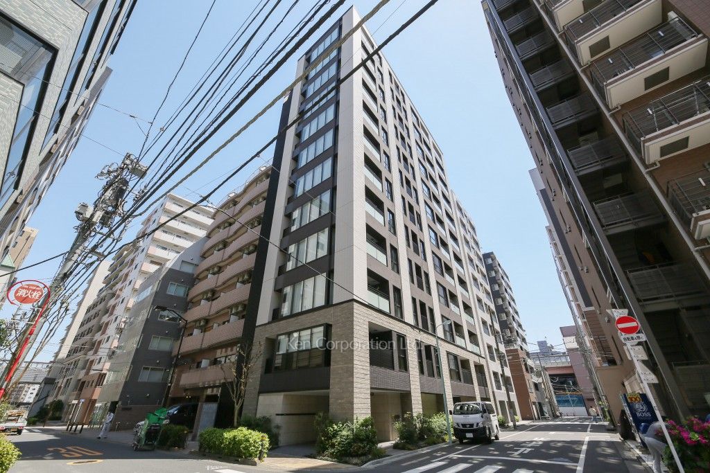 プラウド日本橋浜町の写真 外観ひき