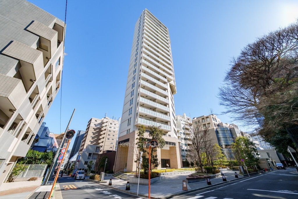 ザ・パークハウス三田タワーの写真  外観ひき