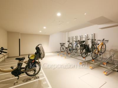 ウェリス市谷加賀町の写真 駐輪場